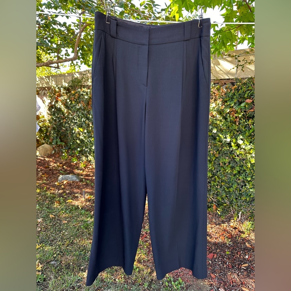 High waisted wide leg Giorgio Armani Pants